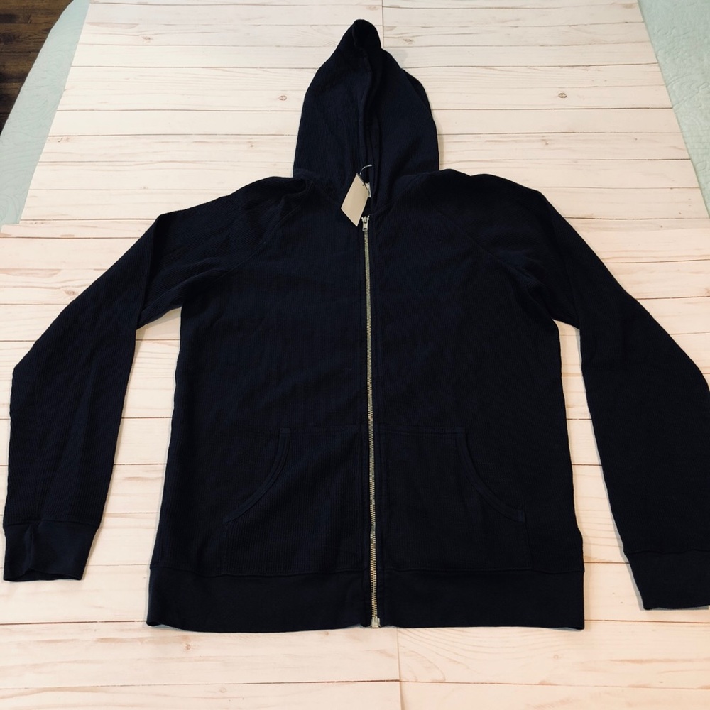 ag adriano goldschmied hoodie navy size L NWT